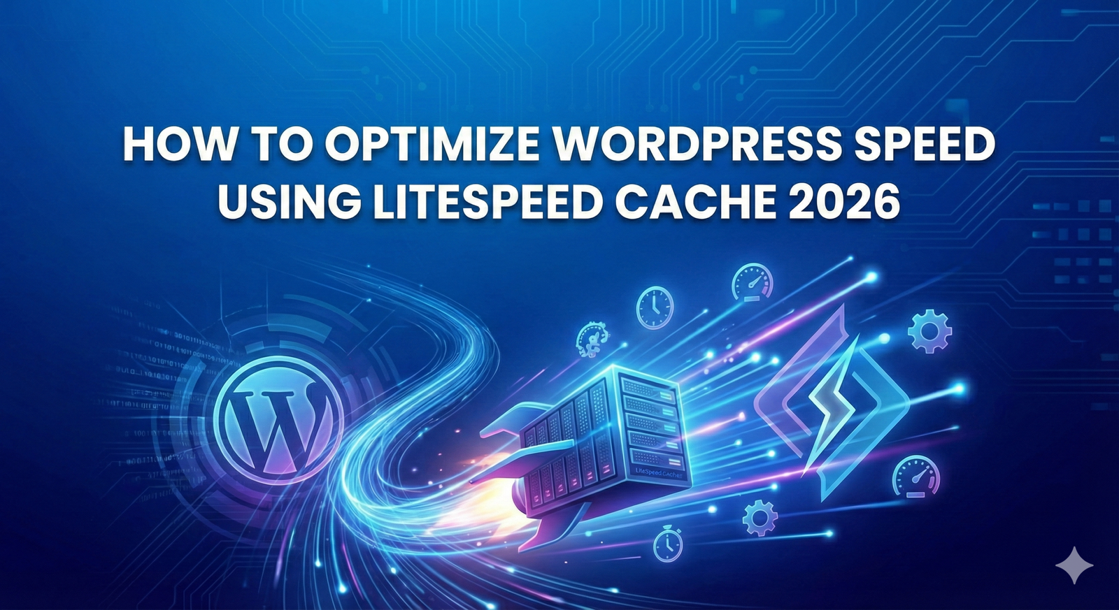 How to Optimize WordPress Speed using LiteSpeed Cache 2026