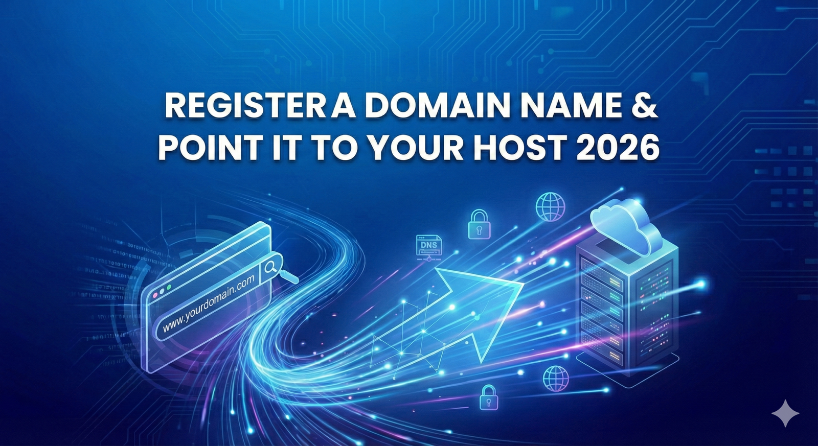 Register a Domain Name & Point it to Your Host 2026