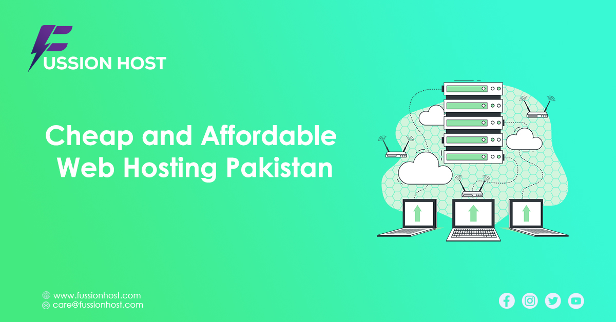 Cheap and Affordable Web Hosting Pakistan - Fussion Host