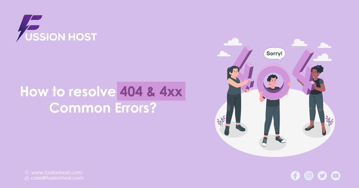 How to resolve 404 & 4xx Common Errors