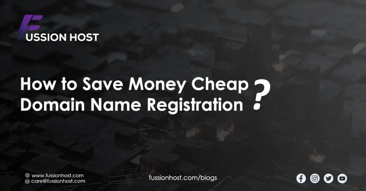 Cheap Domain Name Registration