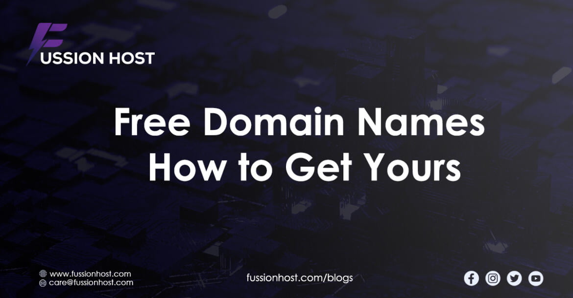 Free Domain Names and How to Get Yours