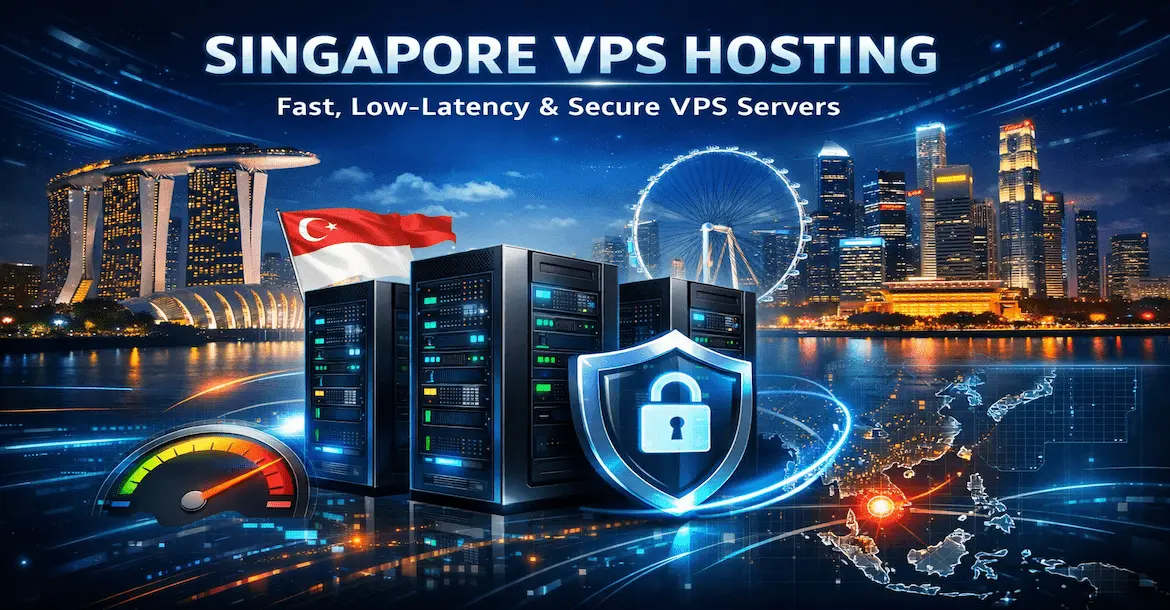 Singapore VPS hosting server with fast, low-latency, and secure infrastructure in Asia data centers